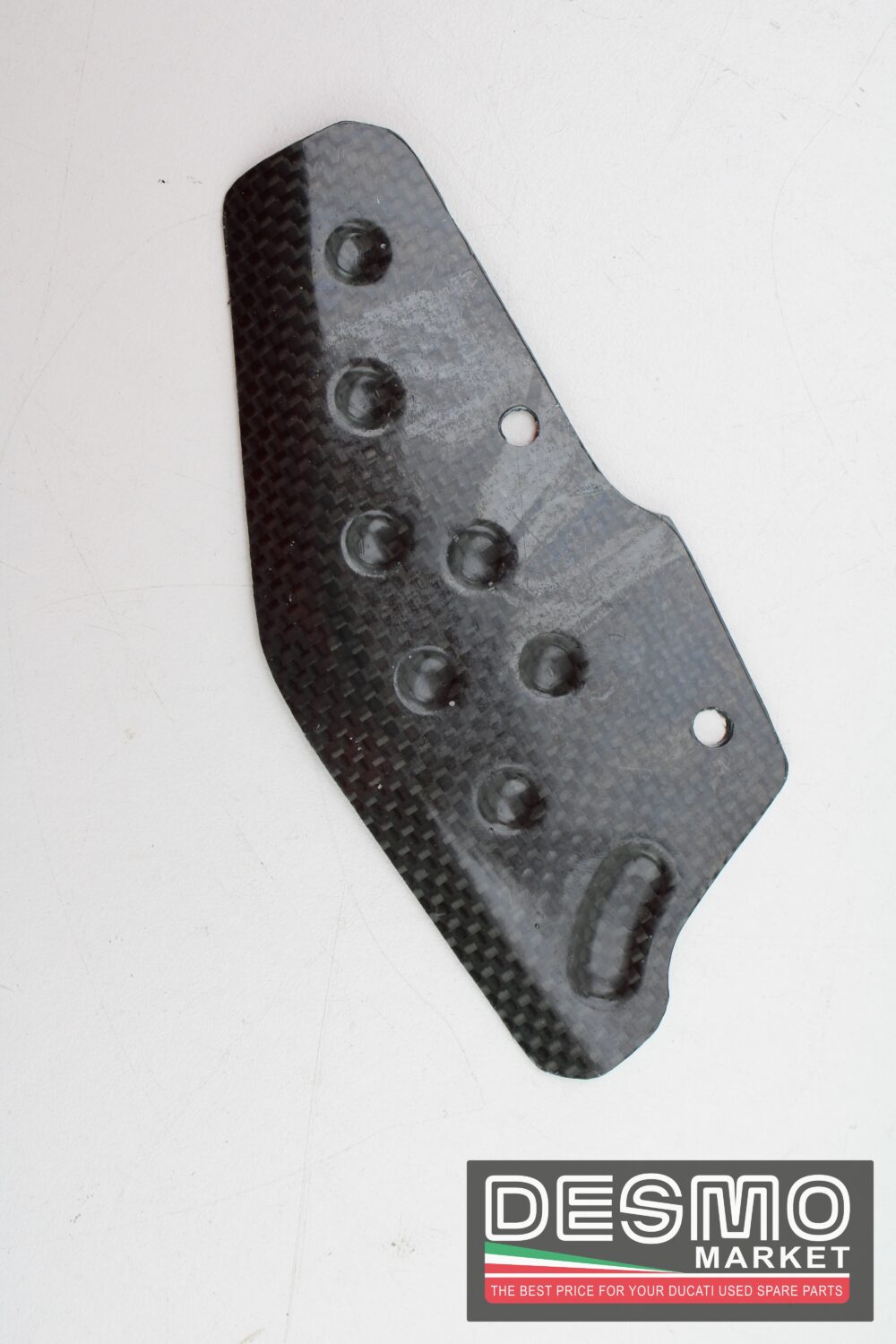 Copripignone carbonio e paracatena carbonio Ducati Hypermotard 1100 - immagine 2