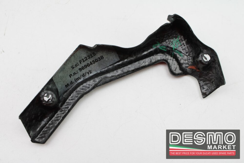 Copripignone carbonio e paracatena carbonio Ducati Hypermotard 1100 - immagine 5