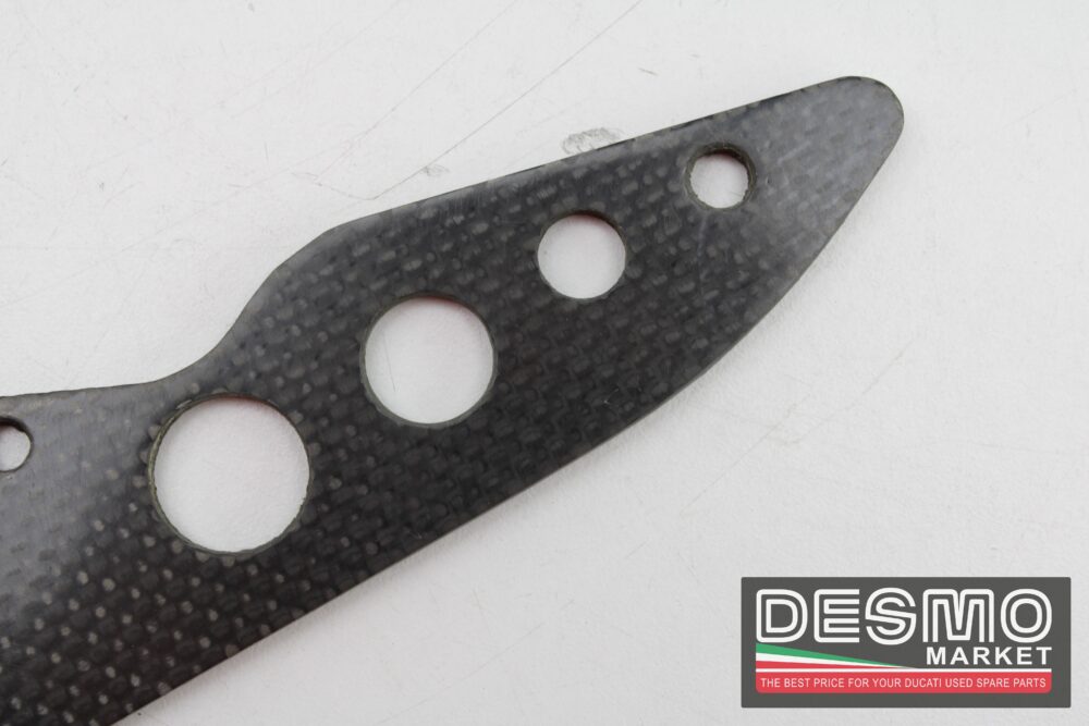 Paratacco posteriore DX SX carbonio Ducati Performance Hypermotard - immagine 3