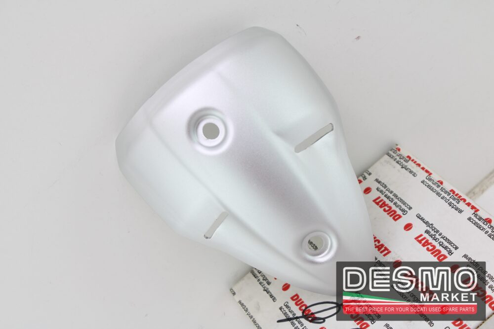 Paracalore silenziatore Destro Carbonio Ducati monster 696 - immagine 6