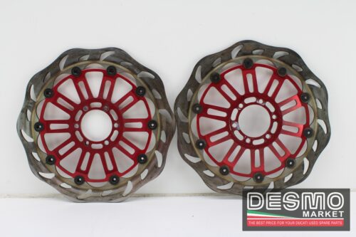 Dischi freno anteriori Alth Ducati 1098 320mm campanati 15