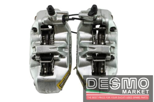 Coppia pinze freno brembo triple bridge assiali Ducati 749 999