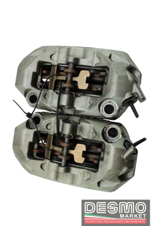 Coppia pinze radiali monoblocco Brembo interasse 100mm