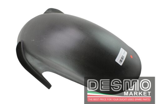 Parafango posteriore carbonio Ducati Supermono Grezzo
