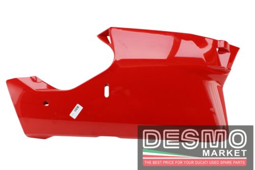 Carenatura laterale rossa bassa destra Ducati 749 999 prima serie