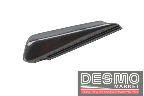 Fianchetto sottosella destro carbonio Ducati Monster 600 750 900 620 965