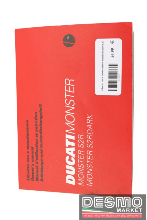 Libretto uso e manutenzione Ducati Monster S2R