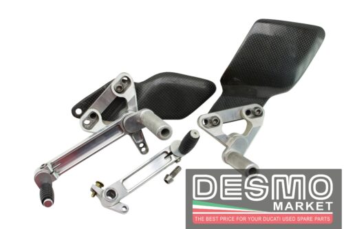 Kit completo pedane racing Ducati 748 916 996 998