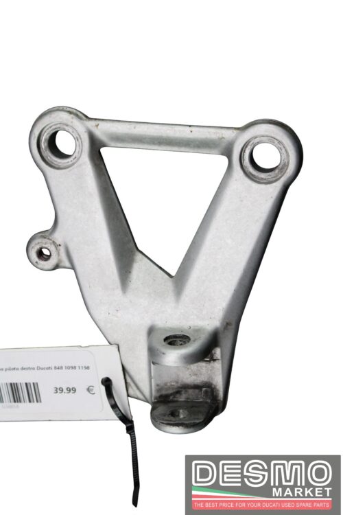 Staffa pedana pilota destra Ducati 848 1098 1198
