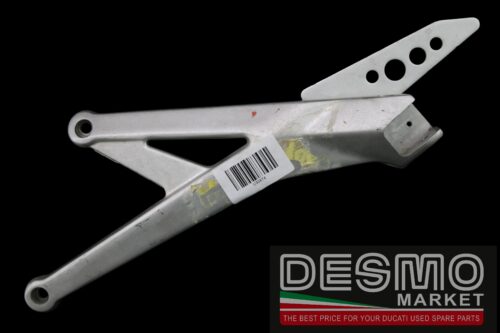 Staffa pedana passeggero destra Ducati Hypermotard 1100 MTS 1000 1100