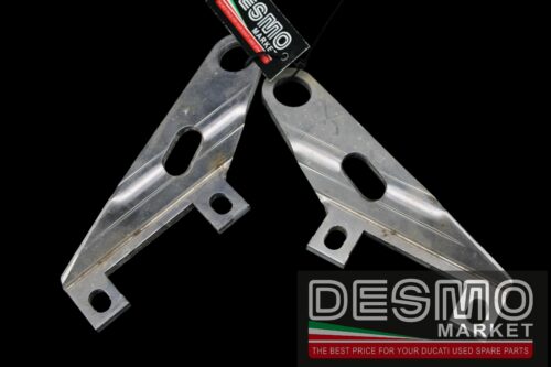 Coppia staffe Supporto scarico alto Ducati Supersport SS