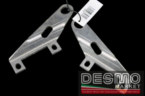 Coppia staffe Supporto scarico alto Ducati Supersport SS