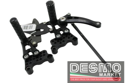 Coppia pedane regolabili lightech