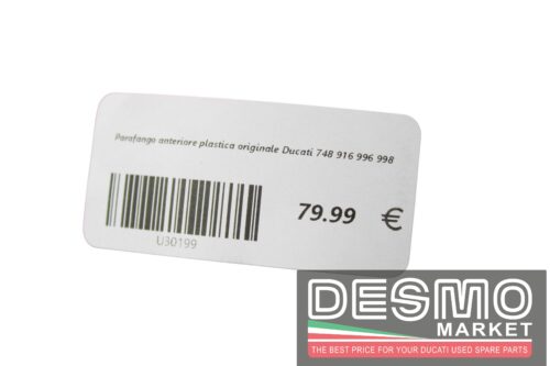Plastica sottocodone Biposto Ducati 748 916 996 998