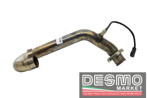 Tubo collettore di scarico testa verticale Ducati monster 696