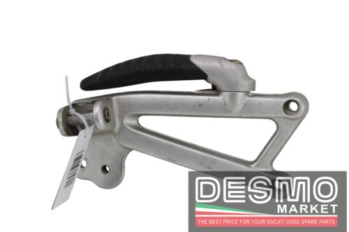 Piastra pedana passeggero sinistra con maniglia Ducati ST2 ST4