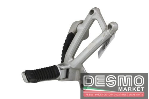 Piastra pedana passeggero sinistra con maniglia Ducati ST2 ST4