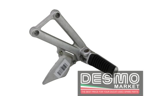 Pedana pilota sinistra completa Ducati ST2 ST4