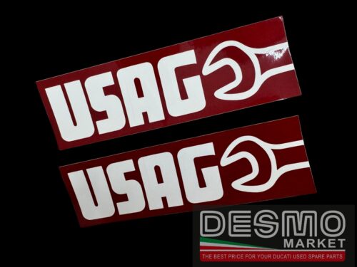 Adesivo "USAG" Vasca cagiva mito EV 125 1994-2003