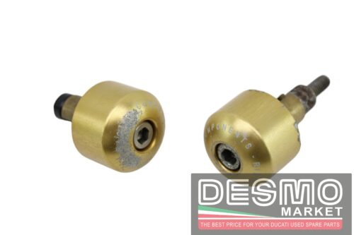 Contrappesi manubrio oro RIZOMA Ducati