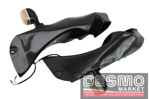 Coppia condotti aria carbonio Ducati 748 916 996 998