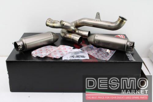 Silenziatori Akrapovic titanio Ducati Streetfighter V4 2025