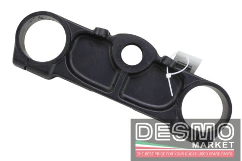 Piastra di sterzo inferiore nera Ducati Monster 600 750 900