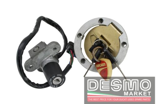 Kit blocchetto chiavi tappo serbatoio Ducati Supersport