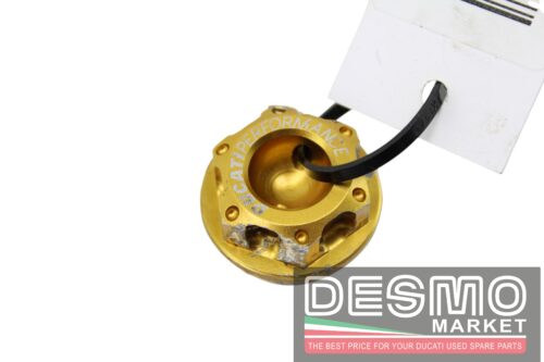tappo olio ergal oro Ducati