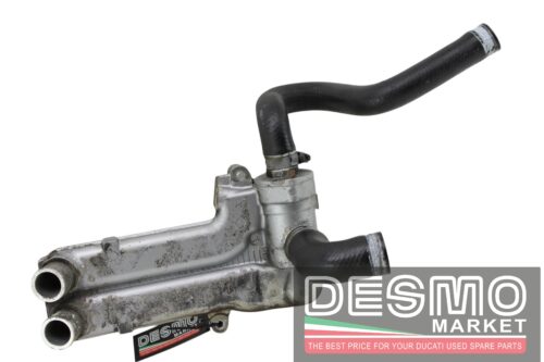 Corpo tubi acqua valvola termostatica ducati 999