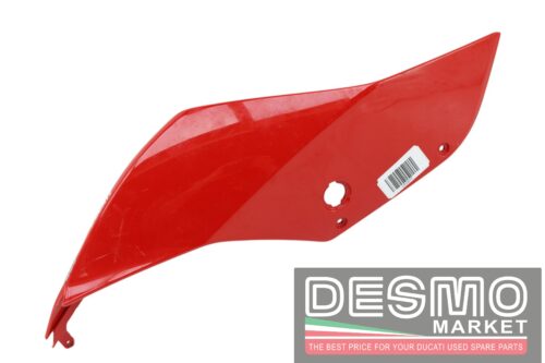 Fianchetto sotto sella destro grezzo rosso Ducati Panigale 899 1199