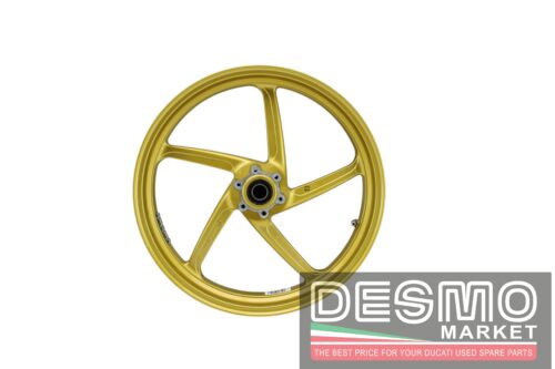 Cerchio anteriore dorato Ducati 748 996 998 s4r
