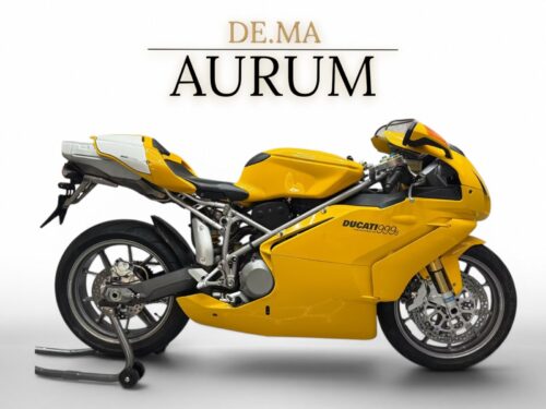 Ducati 999s Monoposto a libretto 7100km Gialla