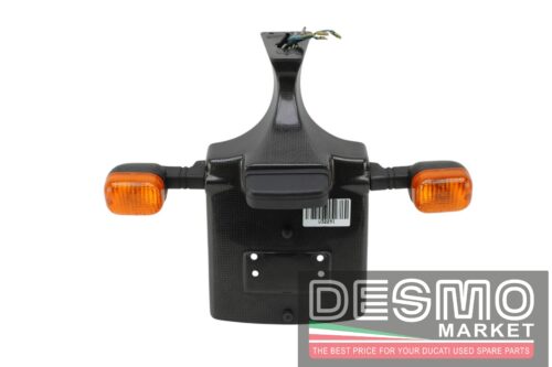 Portatarga completo carbonio originale Ducati 748 916 996 998