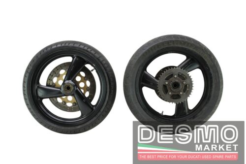 Coppia cerchi Cagiva Mito 125 Fari Tondi