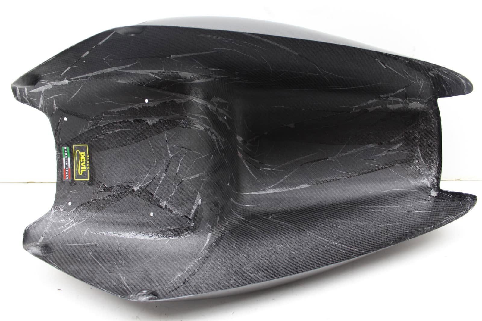 Codone monoposto carbonio grezzo Ducati Supersport 350 600 750 900 - immagine 9