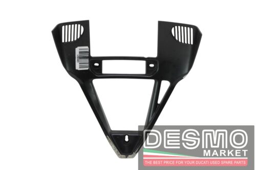 Triangolo carena radiatore olio Ducati SBK 749 999 nero dark