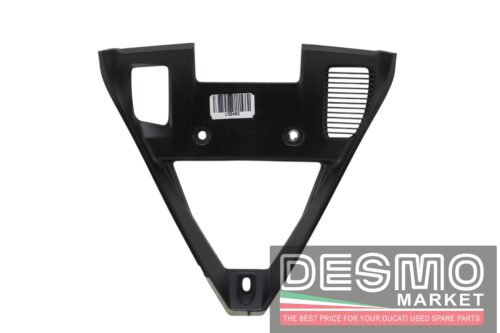 Triangolo convogliatore aria radiatore olio nero opaco Ducati 848 1098 1198