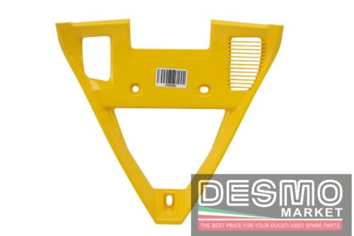 Triangolo convogliatore aria radiatore olio giallo Ducati 848 1098 1198