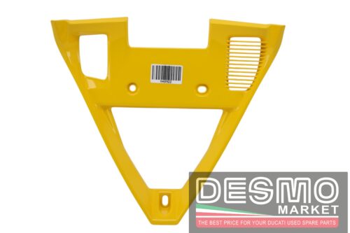 Triangolo convogliatore aria radiatore olio giallo Ducati 848 1098 1198