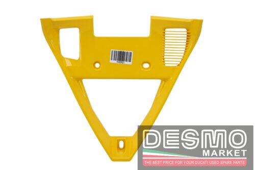 Triangolo convogliatore aria radiatore olio giallo Ducati 848 1098 1198