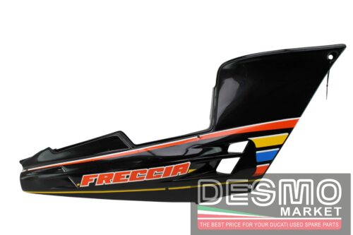 Carena fianchetto laterale sottosella destra nera Cagiva 125 C10