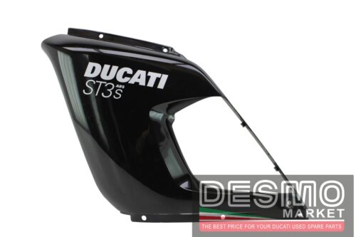 Carena superiore sinistra nera Ducati ST3S