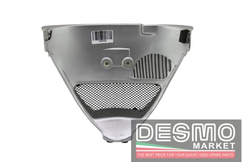 Triangolo convogliatore aria radiatore olio grigio Ducati ST2 ST3 ST4