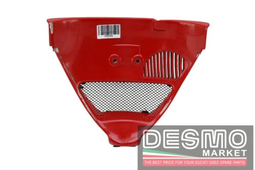 Triangolo convogliatore aria radiatore olio rosso Ducati ST2 ST3 ST4