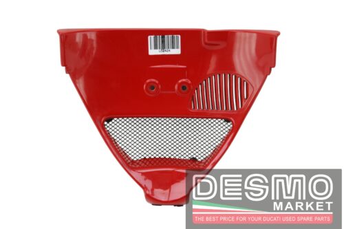 Triangolo convogliatore aria radiatore olio rosso Ducati ST2 ST3 ST4