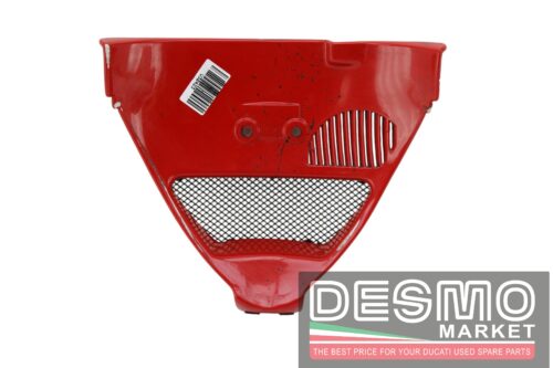 Triangolo convogliatore aria radiatore olio rosso Ducati ST2 ST3 ST4