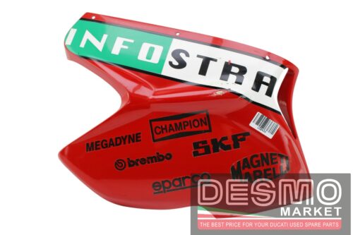 Carena inferiore destra nera Ducati ST2 ST3 ST4