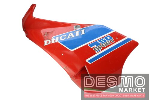 Carena fiancata sinistra rossa Ducati 750 Sport Supersport 900
