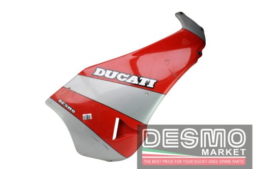 Carena fiancata destra rosso grigia Ducati 750 Sport Supersport 900
